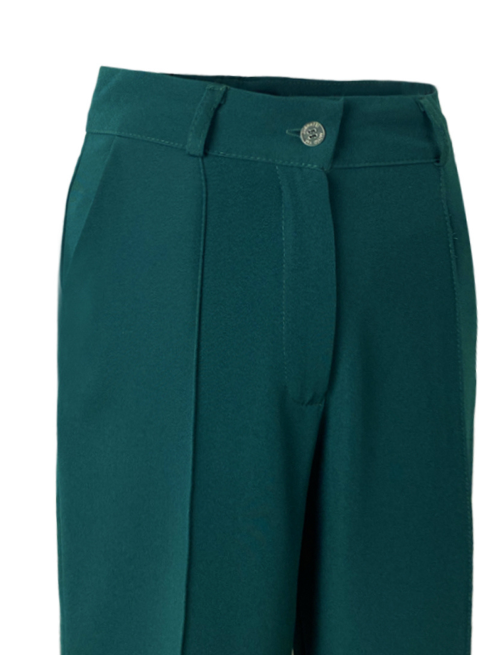 Pantalon Flare Vert Émeraude – Image 2