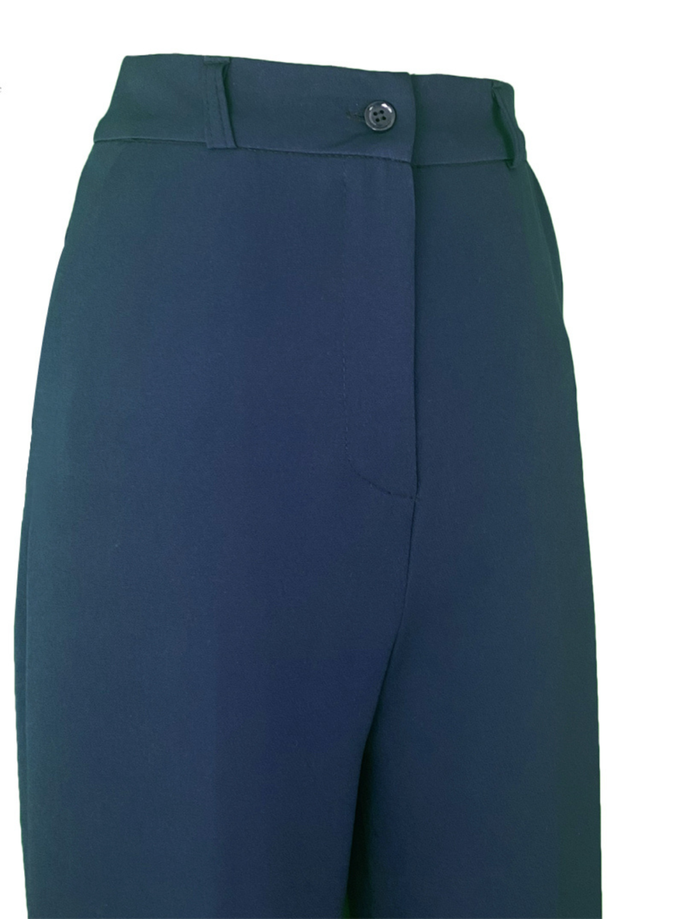 Pantalon Flare Bleu Marine – Image 3