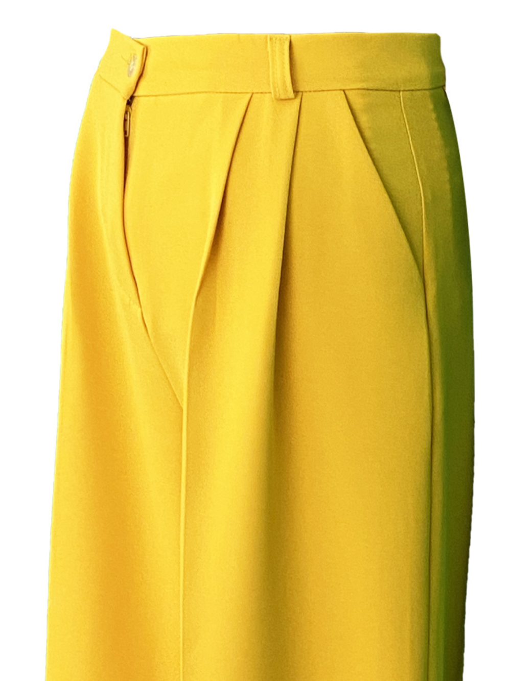 Pantalon Large Jaune – Image 2