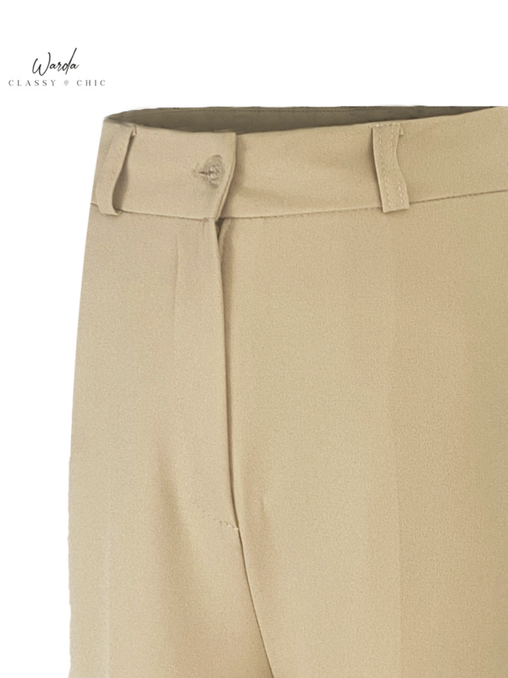 Pantalon Flare Beige – Image 4