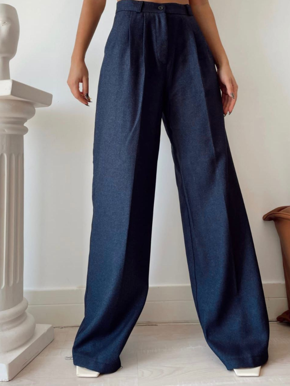 Pantalon Bleu Marine – Image 4