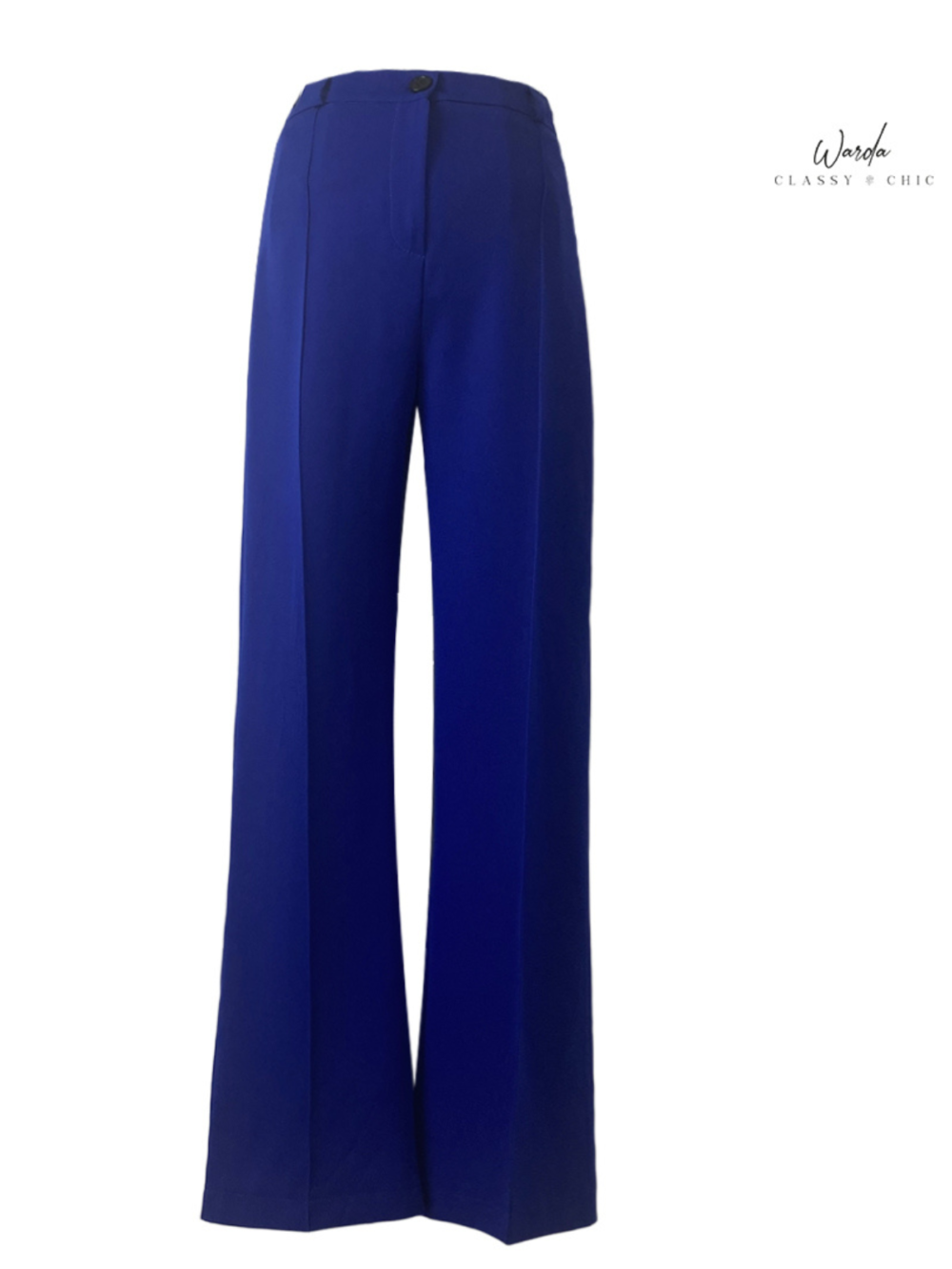 Pantalon bleu électrique