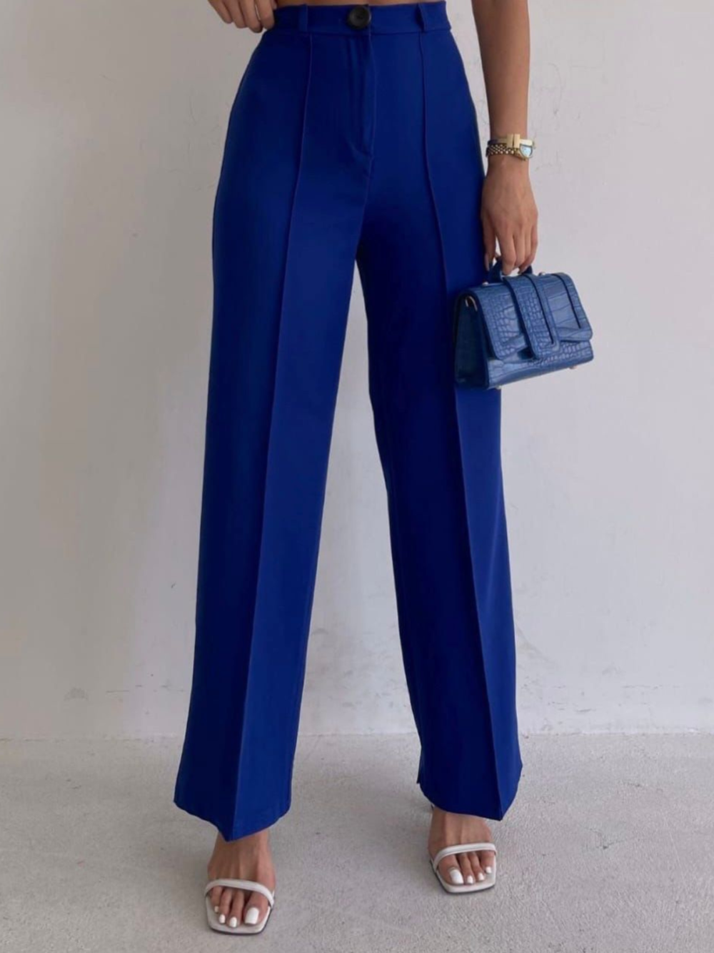 Pantalon bleu électrique – Image 3