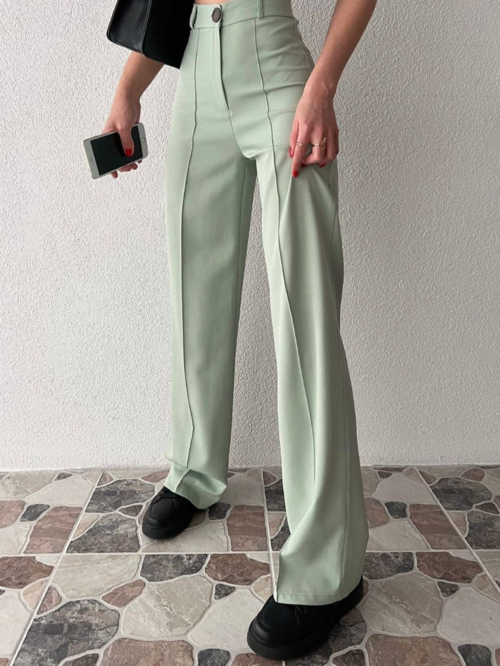 Pantalon Vert d'eau – Image 4