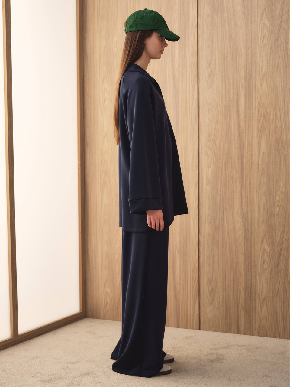 Ensemble tunique col polo et pantalon large – Image 8